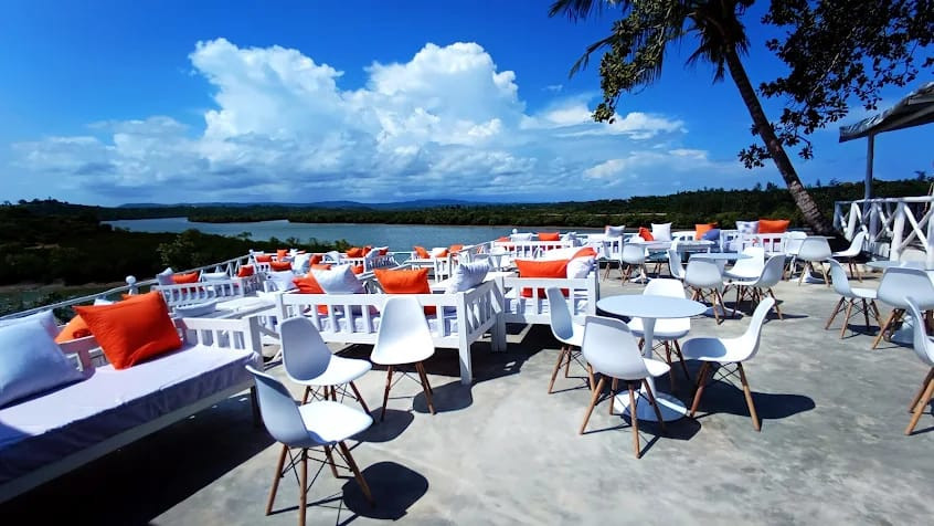 Open Air Restaurant Deck in Mombasa
